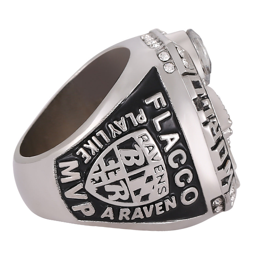 2001 & 2012 Baltimore Ravens  Super Bowl Championship Ring &Trophy Set