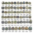 Complete 59-Piece Super Bowl Championship Ring Collection (1966–2024) | The Ultimate NFL Grand Set with Luxury Display Case