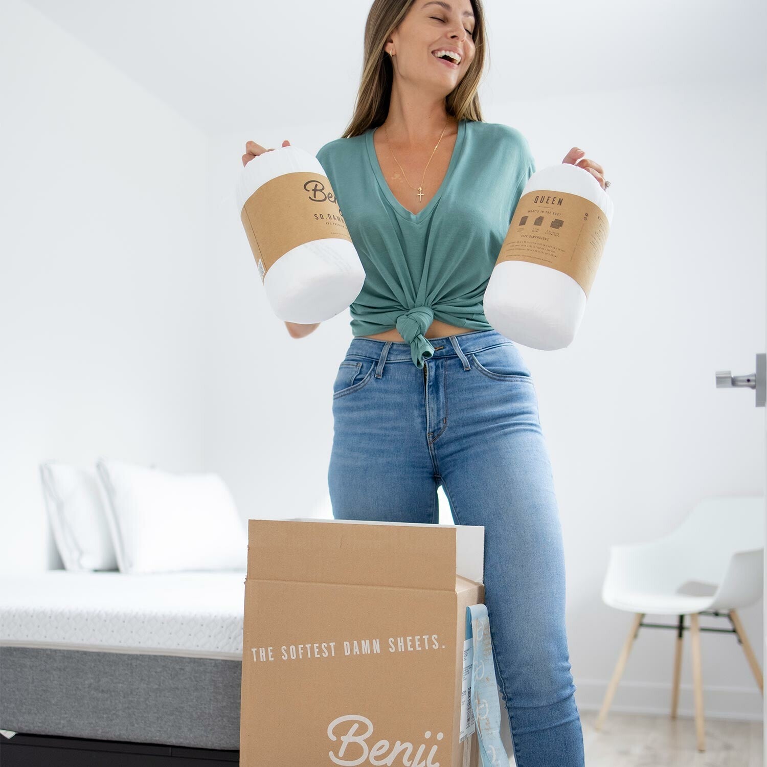 Benji Bundle // White