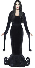 Duchess of the Manor Adult Long Black Costume Dress Size Small