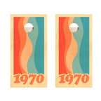 1970 Graphic Star Cornhole Boards