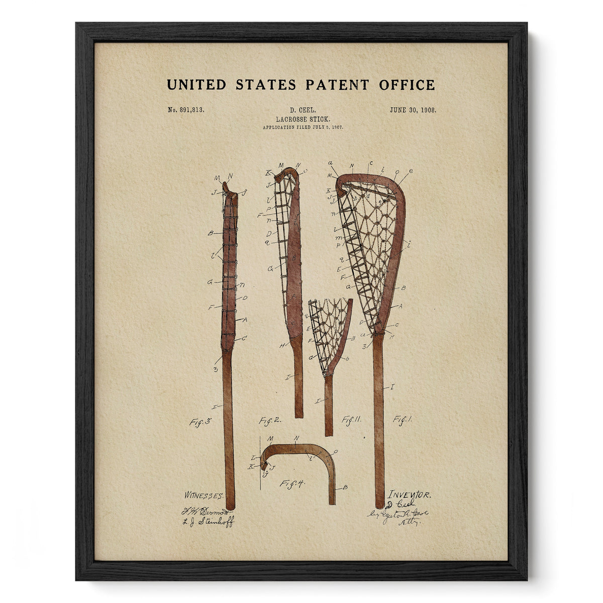 Original Lacrosse Stick (1908)