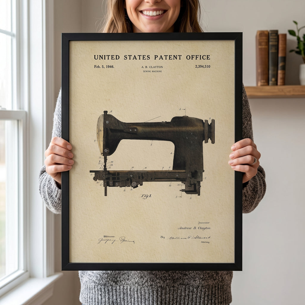Black Sewing Machine (1946)