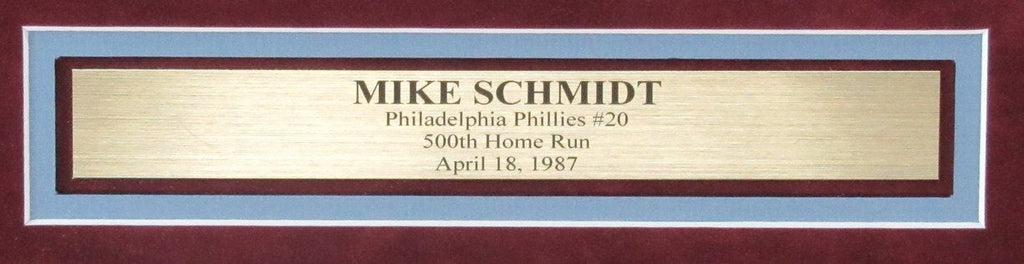 Mike Schmidt HOF Signed/Autographed 16x20 Photo Phillies Framed PSA/DNA 192186