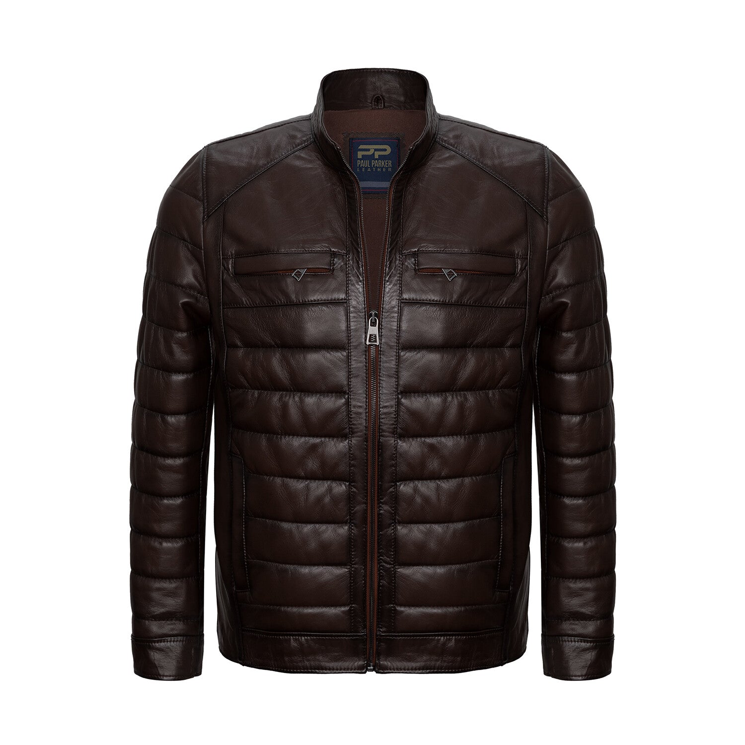 Quilted Jacket // Brown