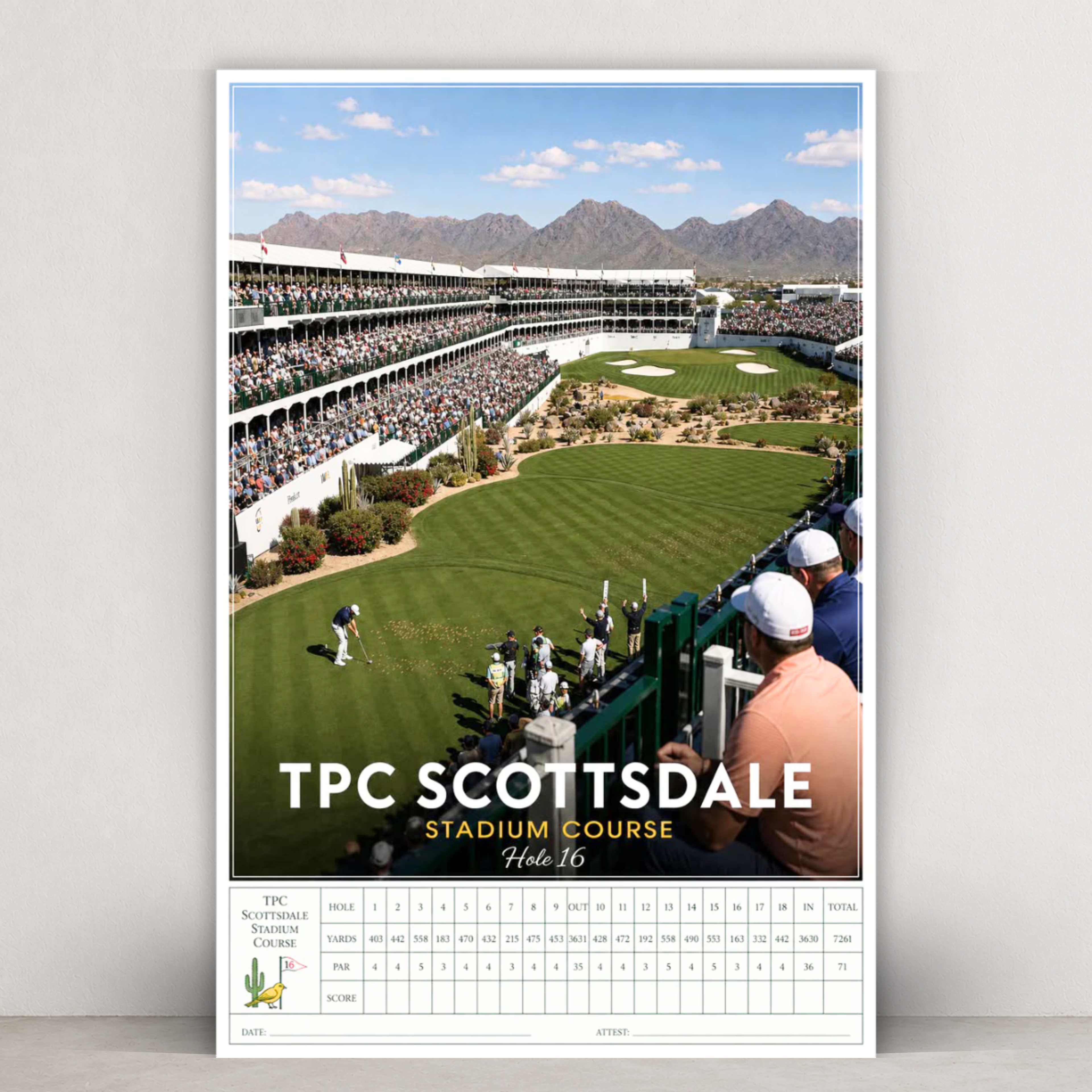 TPC Scottsdale  - Scorecard
