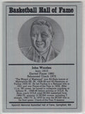 1986-2002 Basketball Hall of Fame Metallic JOHN WOODEN Series 12 128846