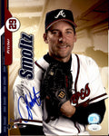 John Smoltz Atlanta Braves HOF  Signed /Autographed 8x10 Color Photo JSA 160423