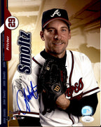 John Smoltz Atlanta Braves HOF  Signed /Autographed 8x10 Color Photo JSA 160423