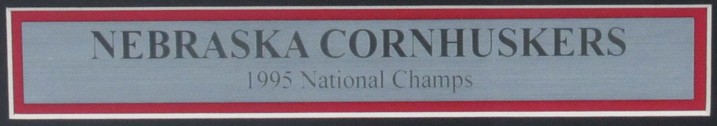 Nebraska 1995 National Champs The Lincoln Journal-Star Newspaper Framed 157899