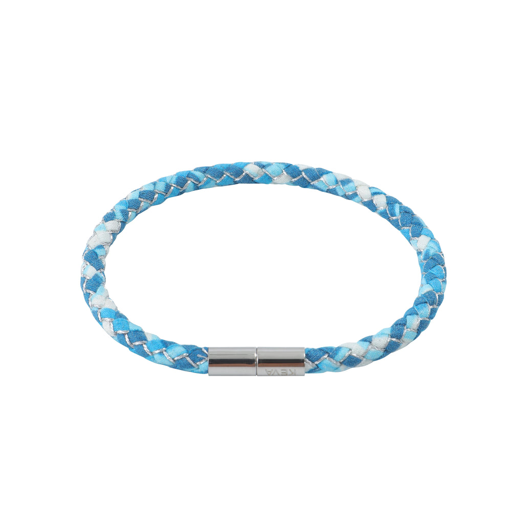 Ocean Braided Silk Bracelet
