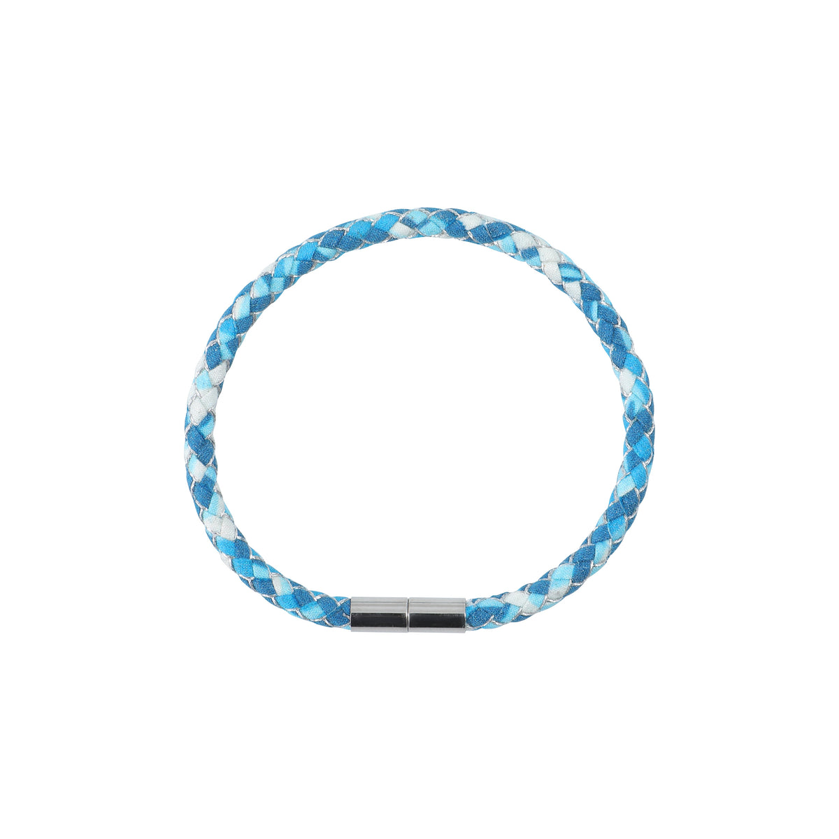 Ocean Braided Silk Bracelet