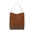 Doyle | Rust Suede + Saddle Brown