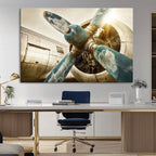 Vintage Airplane Canvas Print