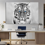Tiger Canvas Artwork Wall Art Print