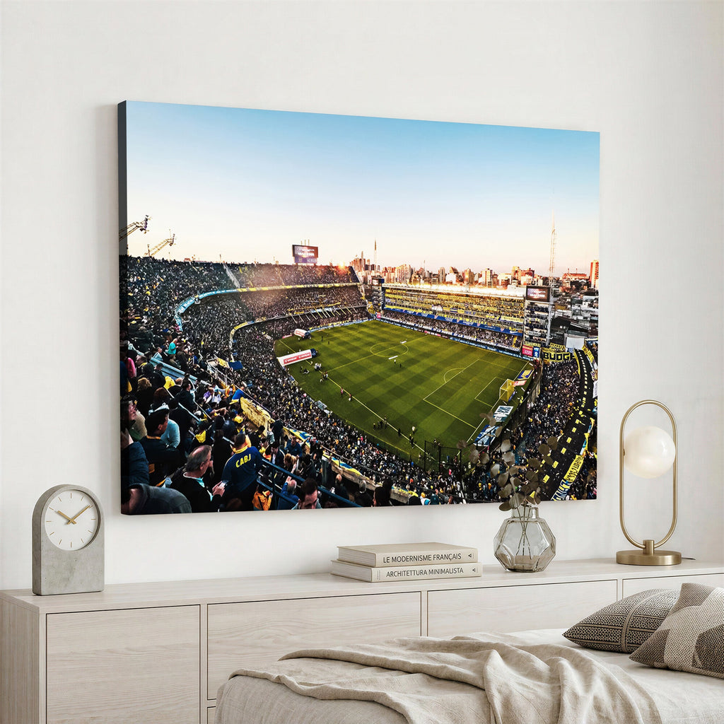 Boca Juniors Soccer Team Print, Buenos Aires Bombonera