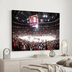 Amerant Bank Arena Wall Art Canvas Print, Hockey Arena