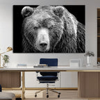 399 Grizzly Bear Canvas Print, Ready to Hang Wall Art