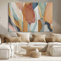 Boho Wall Art Canvas Print Set, Watercolor Boho Wall Art