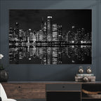Chicago Wall Art Canvas Print