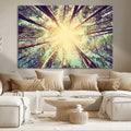 Tree and Sunshine Canvas Print