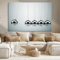 Newton's Cradle Wall Art Canvas Print | Framed Newton Cradle Wall Art
