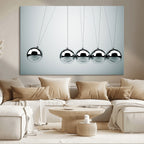 Newton's Cradle Wall Art Canvas Print | Framed Newton Cradle Wall Art