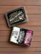 Beer & Bourbon Liquor Peanuts Gift Tin – Gourmet Snack Trio