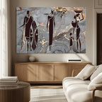 African American Wall Art | Elegant African Women Canvas Print