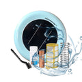 Solar Pool Ionizer for High Capacity Swimming Pools Reduces Chlorine