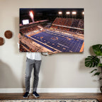 Boise State Broncos Albertsons Stadium Wall Art Canvas Print