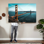 Golden Gate Bridge Wall Art Canvas Print | San Francisco Landmark Photography