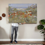 Childe Hassam Celia Thaxter Garden Canvas | 1890 American Impressionist Print