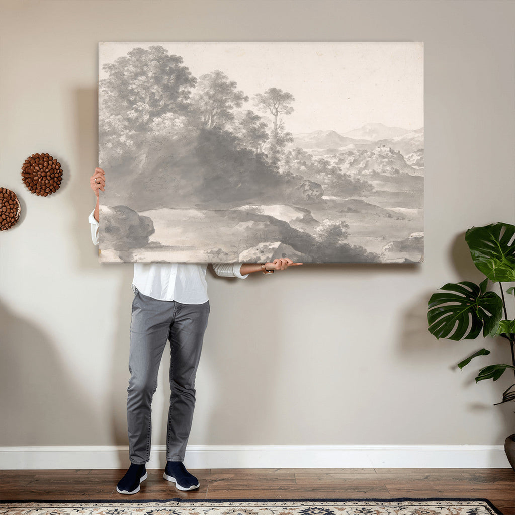 Van Poelenburch Landscape Canvas Wall Art | Dutch Golden Age