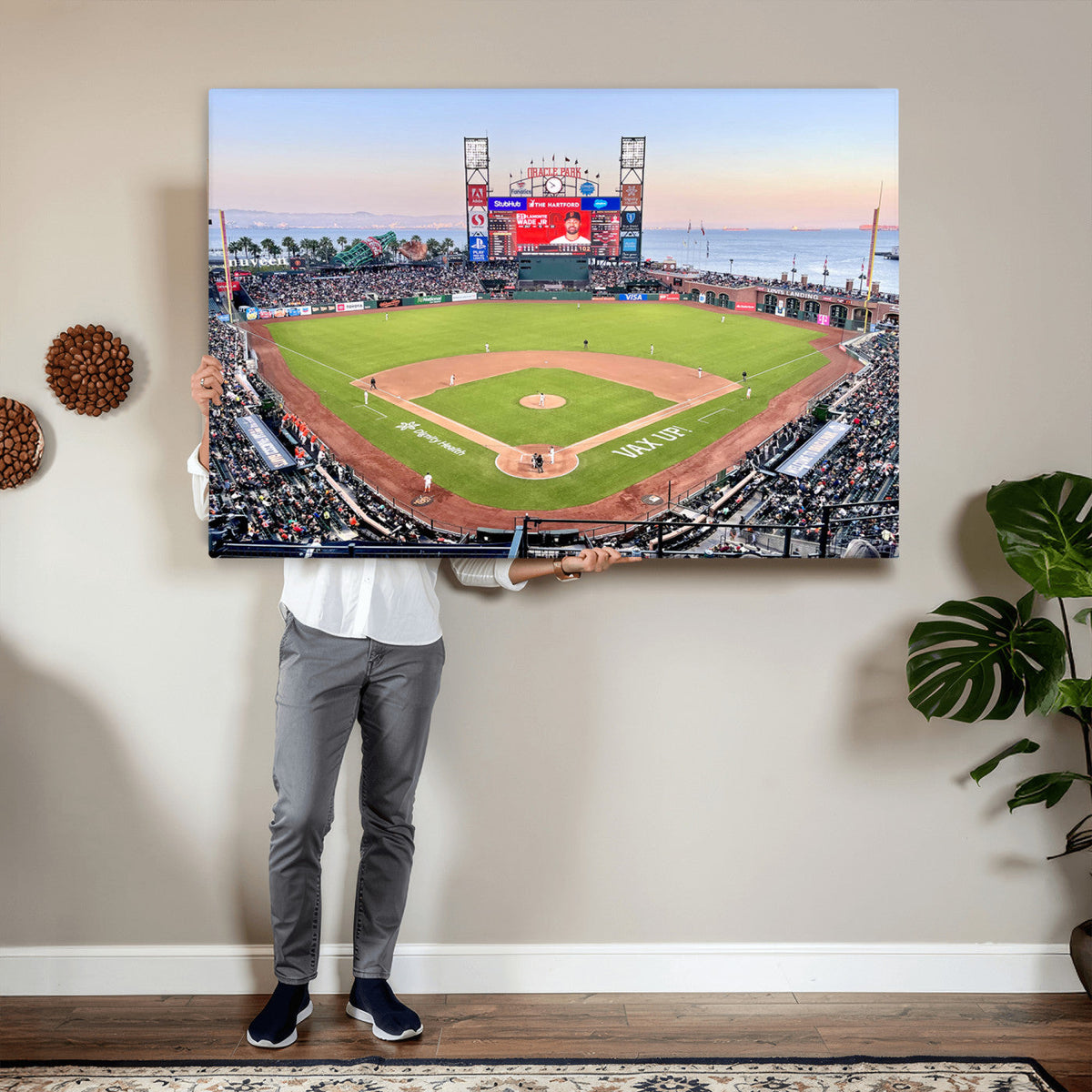 San Francisco Giants Baseball Team Print, Oracle Park