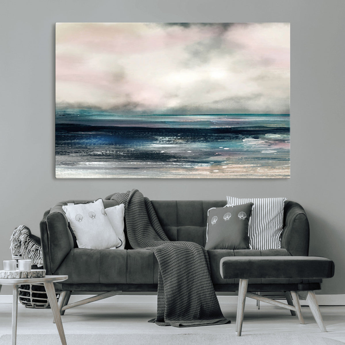 Contemporary Abstract Wall Art Canvas Print