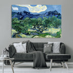 Olive Trees Van Gogh Wall Art Canvas Print