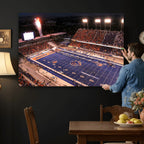 Boise State Broncos Albertsons Stadium Wall Art Canvas Print