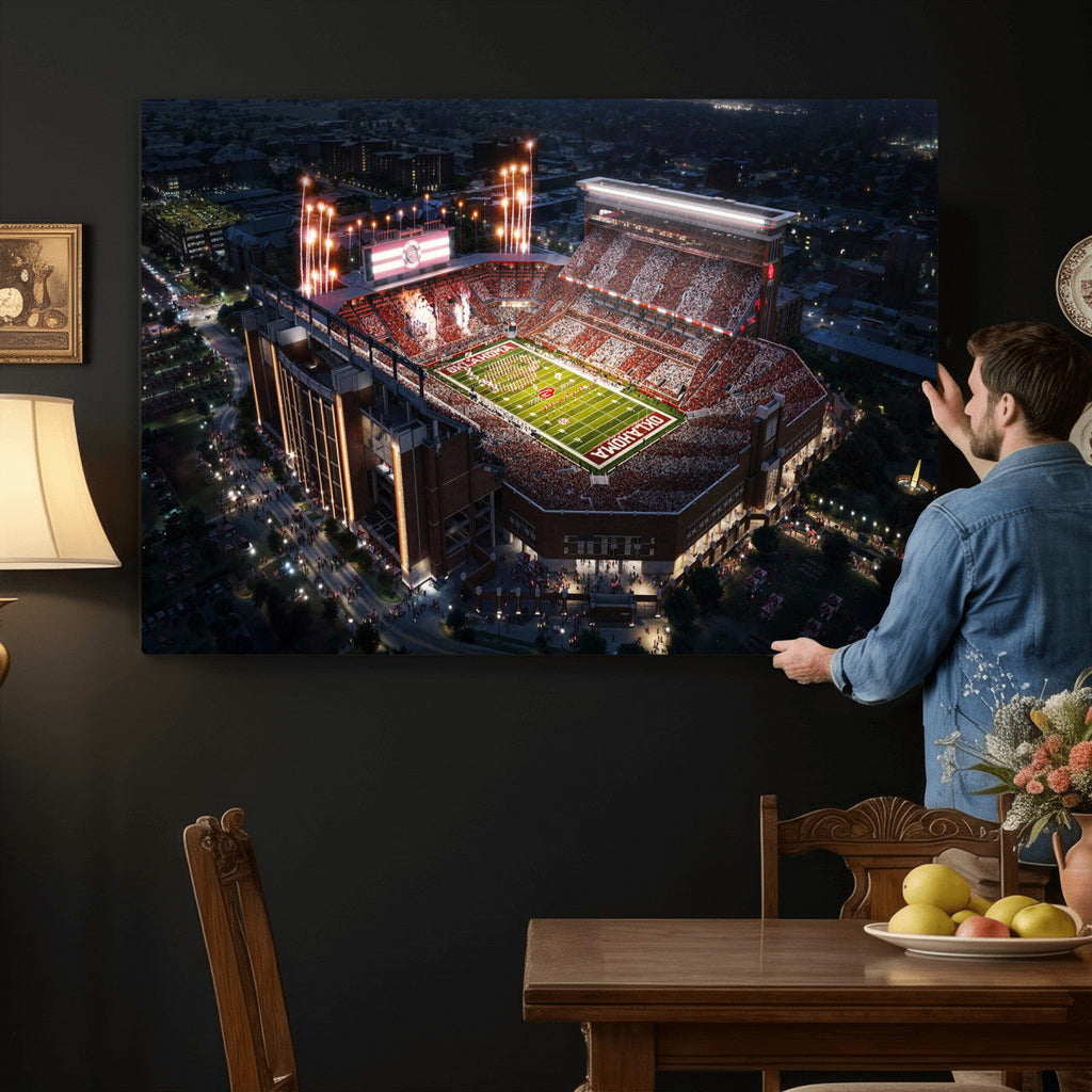 Oklahoma Memorial Stadium, Gaylord Memorial Stadium Wall Art