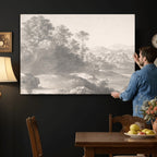 Van Poelenburch Landscape Canvas Wall Art | Dutch Golden Age