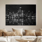 Chicago Wall Art Canvas Print