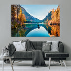 Fantastic Autumn Panorama Wall Art Canvas Print