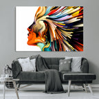 Profile Colors Canvas Print