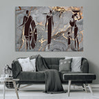 African American Wall Art | Elegant African Women Canvas Print