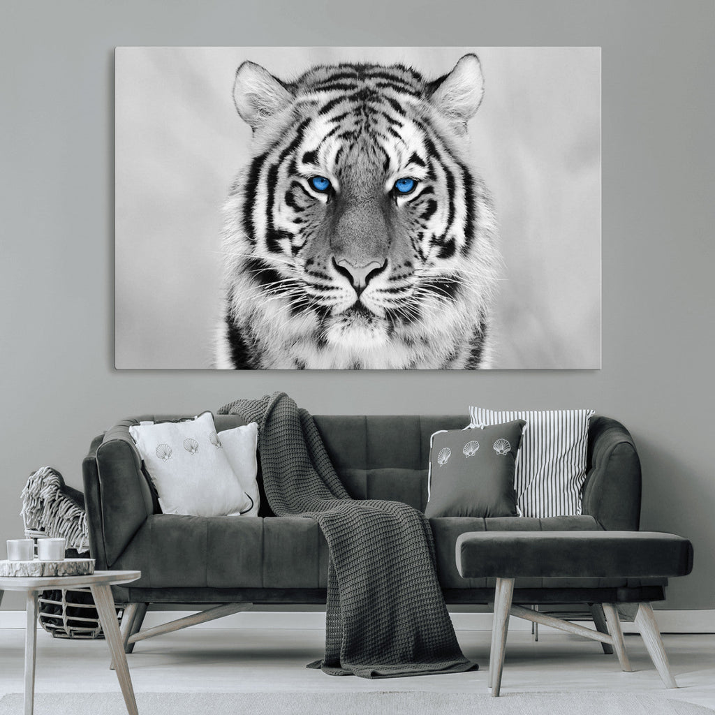 Tiger Canvas Artwork Wall Art Print