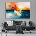 Colorful Abstract Wall Art | Bold Modern Canvas Print | Ready to Hang