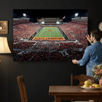 Boone Pickens Stadium Wall Art Oklahoma State Cowboys Print