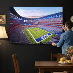 Buffalo Bills Football Team Print Canvas, Buffalo Highmark Stadium