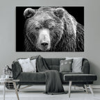 399 Grizzly Bear Canvas Print, Ready to Hang Wall Art