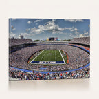 Buffalo Bills Highmark Stadium Wall Art Canvas Print, Bills Game Day Decor